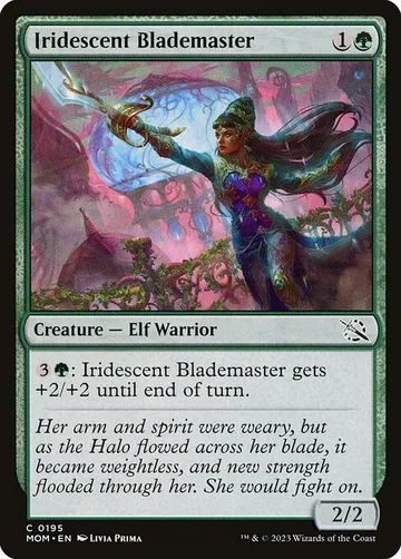 Iridescent Blademaster 195