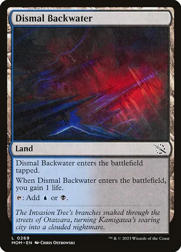 Dismal Backwater 269, carta de Magic: The Gathering de March of the Machine