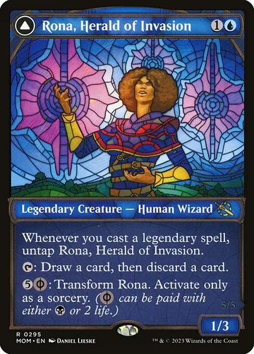 Rona, Herald of Invasion // Rona, Tolarian Obliterator 295