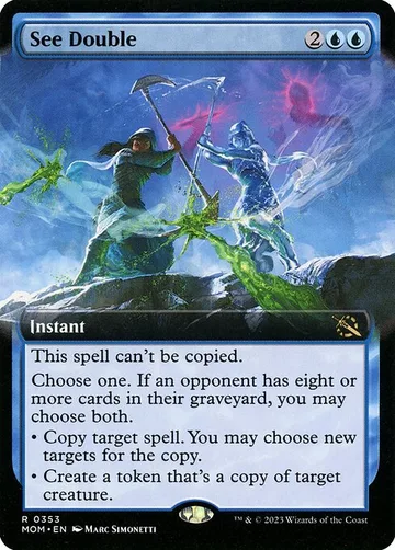 See Double 353, carta de Magic: The Gathering de March of the Machine