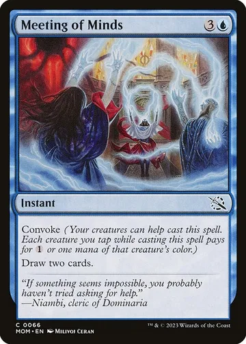 Meeting of Minds 66, carta de Magic: The Gathering de March of the Machine