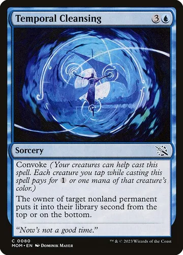 Temporal Cleansing 80, carta de Magic: The Gathering de March of the Machine