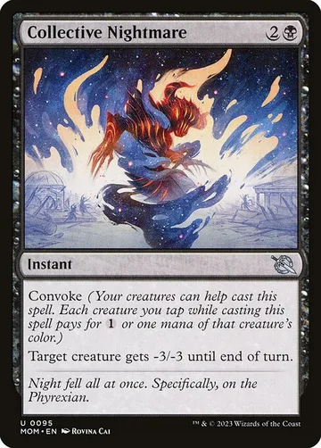 Collective Nightmare 95, carta de Magic: The Gathering de March of the Machine