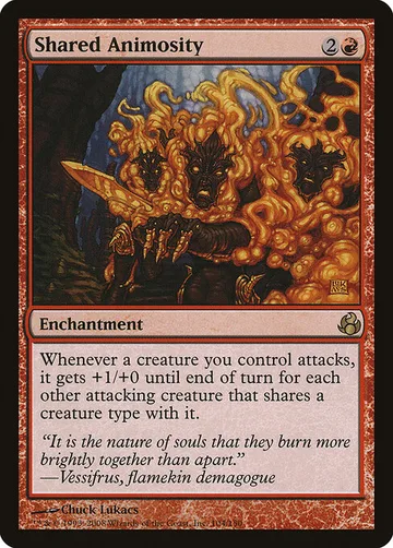 Shared Animosity 104, carta de Magic: The Gathering de Morningtide