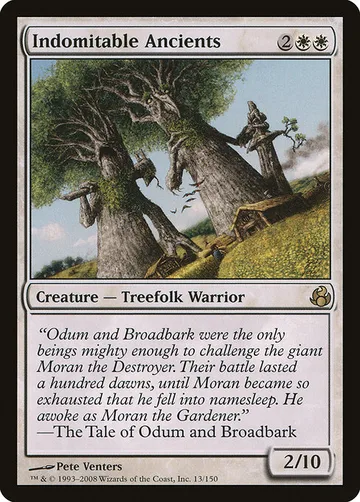 Indomitable Ancients 13, carta de Magic: The Gathering de Morningtide