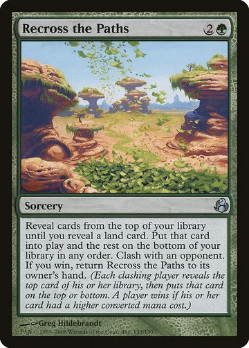 Recross the Paths 133, carta de Magic: The Gathering de Morningtide