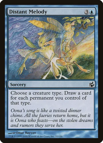 Distant Melody 32, carta de Magic: The Gathering de Morningtide