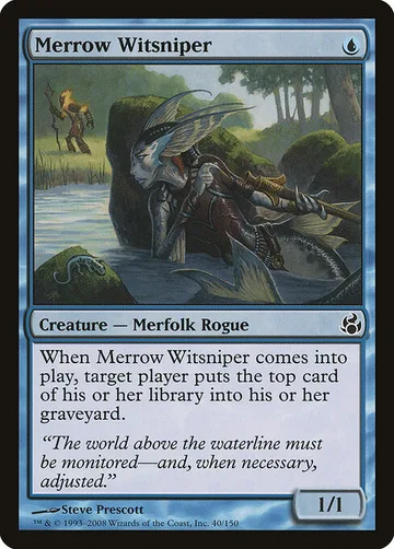 Merrow Witsniper 40, carta de Magic: The Gathering de Morningtide