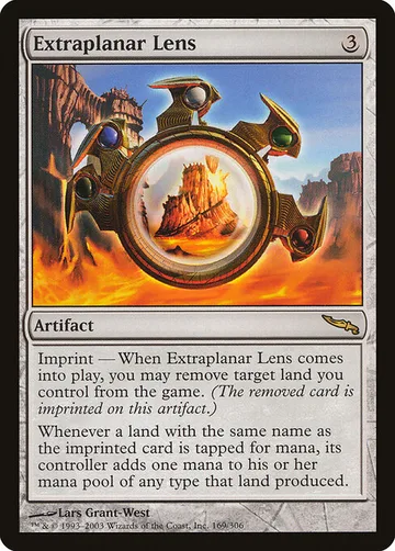 Extraplanar Lens 169, carta de Magic: The Gathering de Mirrodin