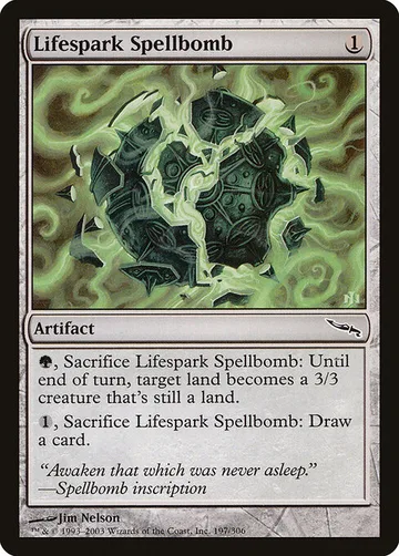 Lifespark Spellbomb 197, carta de Magic: The Gathering de Mirrodin