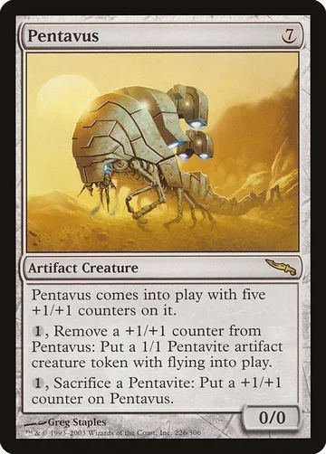Pentavus 226, carta de Magic: The Gathering de Mirrodin