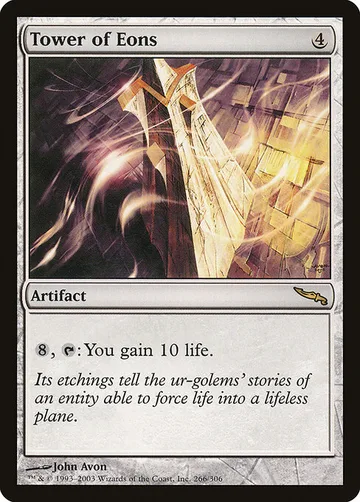 Tower of Eons 266, carta de Magic: The Gathering de Mirrodin
