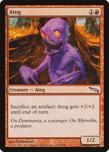 Atog 86, carta de Magic: The Gathering de Mirrodin