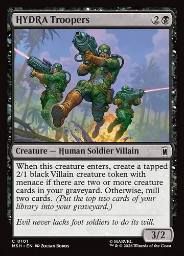 HYDRA Troopers 101