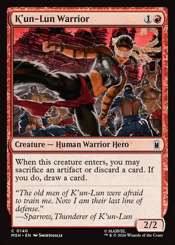 K'un-Lun Warrior 140