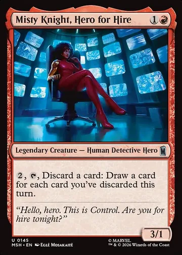 Misty Knight, Hero for Hire 145
