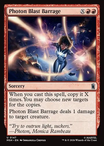 Photon Blast Barrage 147