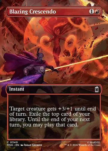 Blazing Crescendo 340