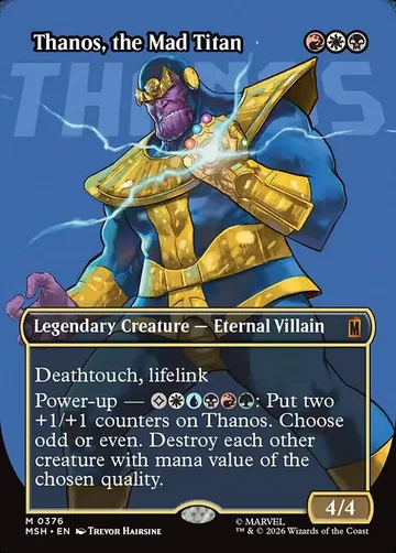 Thanos, the Mad Titan 376
