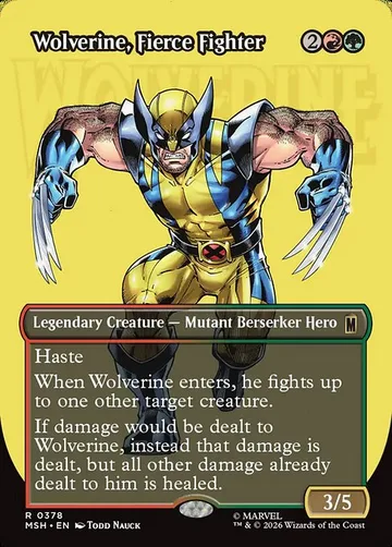 Wolverine, Fierce Fighter 378