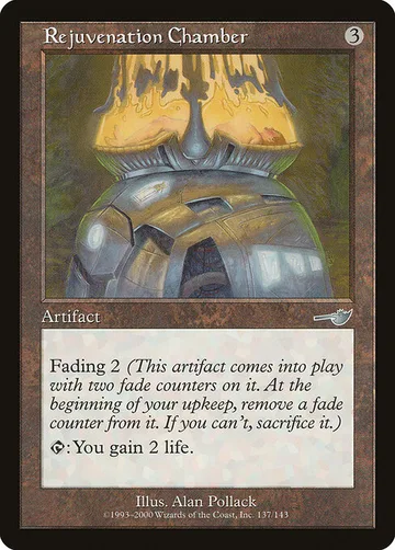 Rejuvenation Chamber 137, carta de Magic: The Gathering de Nemesis