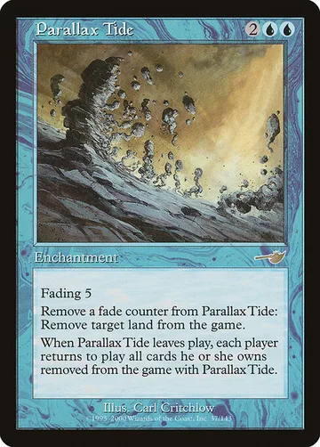 Parallax Tide 37, carta de Magic: The Gathering de Nemesis