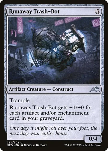 Runaway Trash-Bot 257