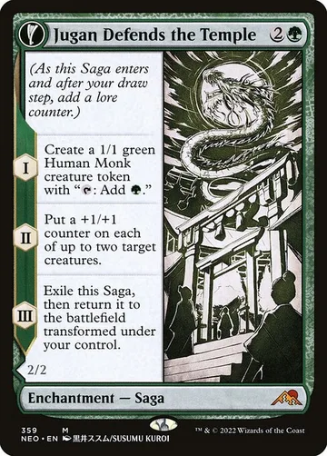 Jugan Defends the Temple // Remnant of the Rising Star 359
