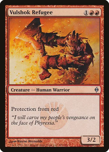Vulshok Refugee 101, carta de Magic: The Gathering de New Phyrexia
