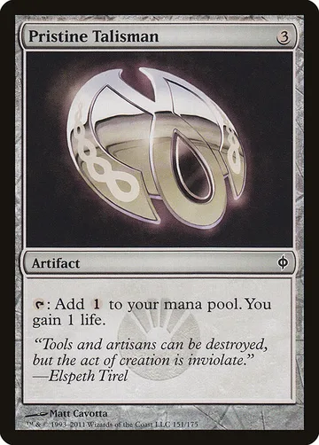 Pristine Talisman 151, carta de Magic: The Gathering de New Phyrexia