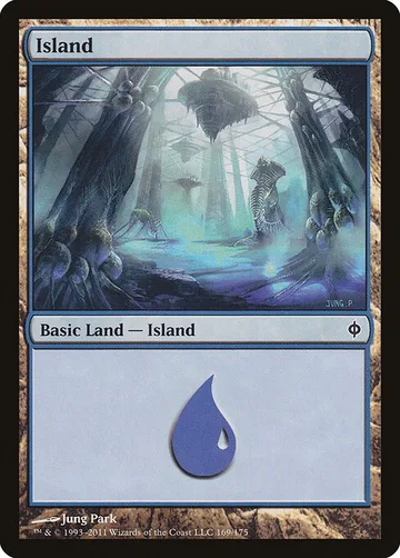 Island 169, carta de Magic: The Gathering de New Phyrexia