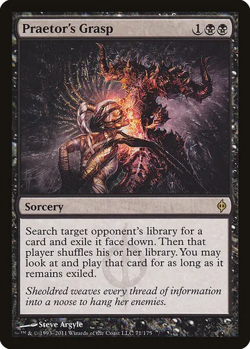 Praetor's Grasp 71, carta de Magic: The Gathering de New Phyrexia