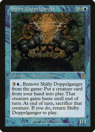Shifty Doppelganger 101, carta de Magic: The Gathering de Odyssey