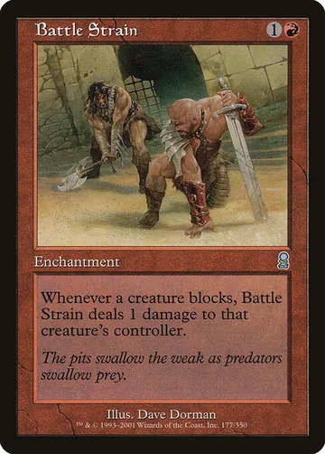 Battle Strain 177, carta de Magic: The Gathering de Odyssey