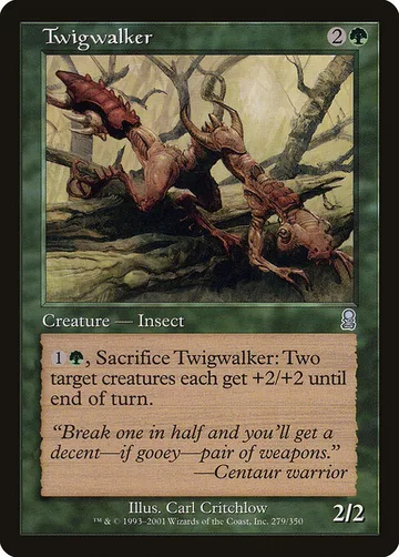 Twigwalker 279, carta de Magic: The Gathering de Odyssey