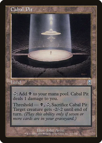Cabal Pit 315