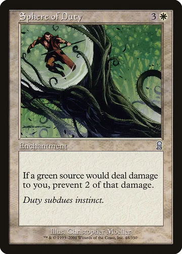Sphere of Duty 48, carta de Magic: The Gathering de Odyssey