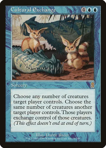Cultural Exchange 79, carta de Magic: The Gathering de Odyssey