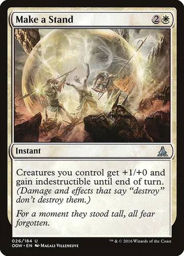 Make a Stand 26, carta de Magic: The Gathering de Oath of the Gatewatch