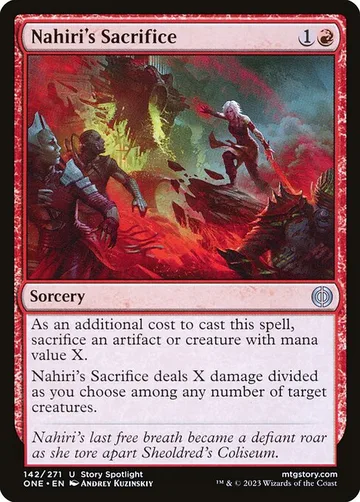 Nahiri's Sacrifice 142