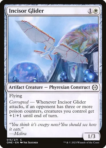 Incisor Glider 15, carta de Magic: The Gathering de Phyrexia: All Will Be One