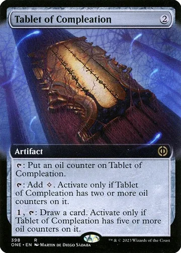 Tablet of Compleation 398, carta de Magic: The Gathering de Phyrexia: All Will Be One