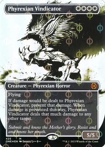 Phyrexian Vindicator 425, carta de Magic: The Gathering de Phyrexia: All Will Be One