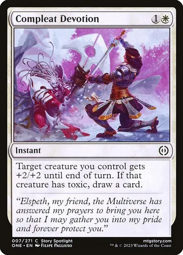 Compleat Devotion 7, carta de Magic: The Gathering de Phyrexia: All Will Be One