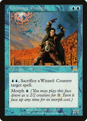 Voidmage Prodigy 120, carta de Magic: The Gathering de Onslaught