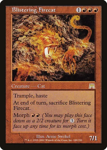 Blistering Firecat 189