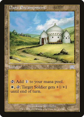 Daru Encampment 315, carta de Magic: The Gathering de Onslaught