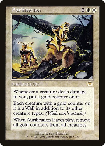 Aurification 6, carta de Magic: The Gathering de Onslaught