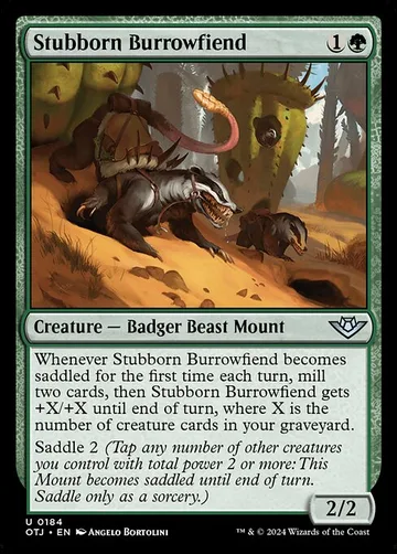 Stubborn Burrowfiend 184