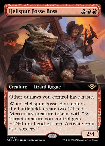 Hellspur Posse Boss 333
